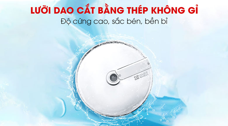 Máy cắt rau củ VC60N Dao cắt thép có độ bền cao