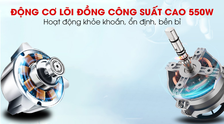 Máy cắt rau củ VC60N Động cơ lõi đồng công suất lớn