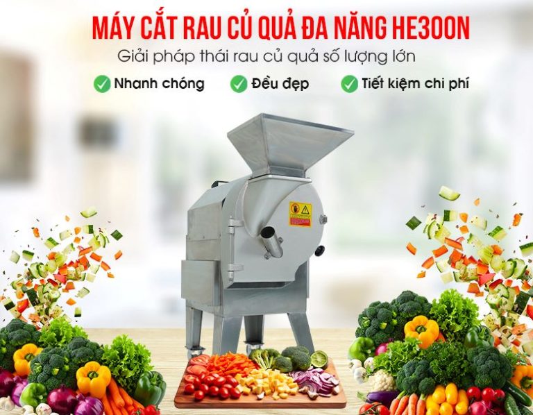 Máy cắt rau củ đa năng HE300N 