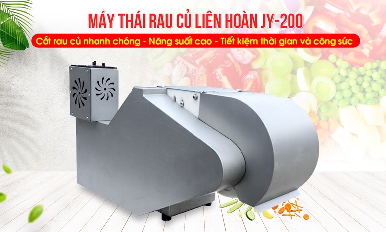 Máy cắt rau củ liên hoàn JY-200 Máy cắt rau củ liên hoàn JY-200