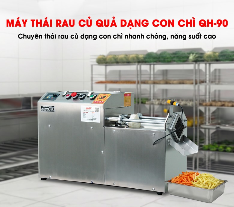 Máy thái rau củ quả dạng con chì QH-90