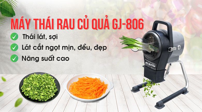 Máy cắt rau củ quả GJ-806 