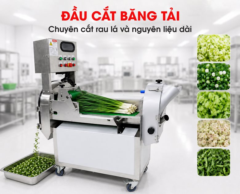 Máy cắt rau củ quả đa năng MG-607 Đầu cắt số 1 chuyên dùng cho các loại rau lá